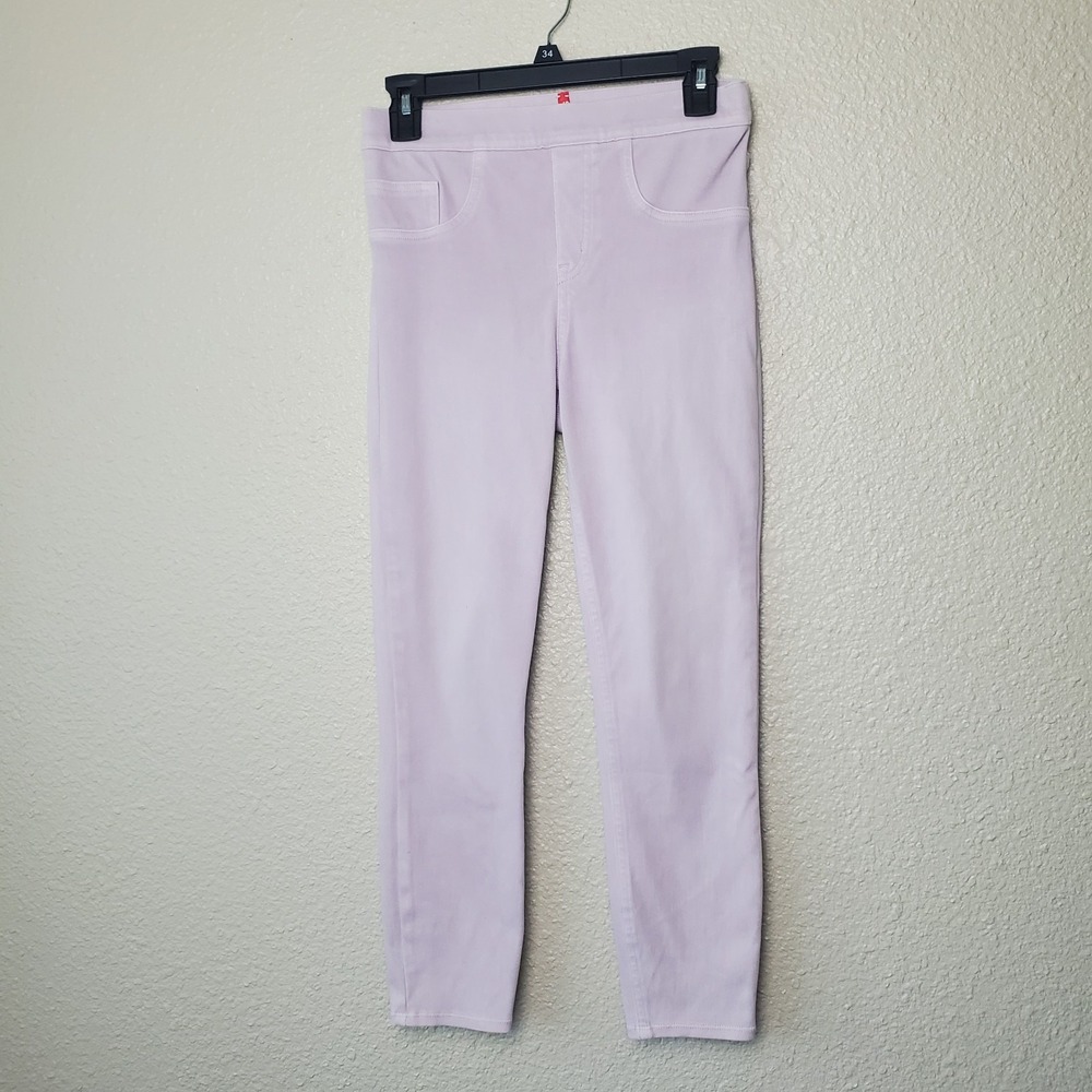 SPANX BY SARA BLAKELY women's soft purple‎ leggings size S with back pockets
